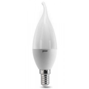 Лампа светодиодная Gauss 104101207 LED Candle tailed E14 6.5W 4100K