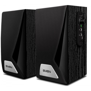 Компьютерная акустика 2.0 Sven SPS-555 SV-016135 чёрный, 6 Вт, питание USB