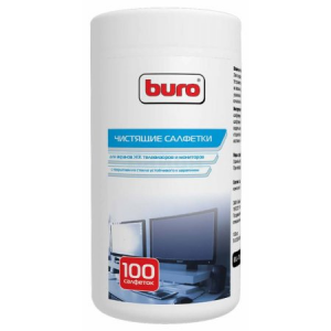 Чистящая принадлежность для ноутбука BURO BU-Tscrl Влажные салфетки