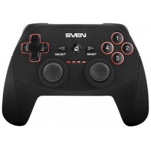 Геймпад Sven GC-2040 SV-015985 11 кнопок, 2 мини-джойстика, D-pad, Soft Touch, PC/PS3/Xinput
