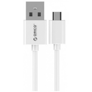 Кабель USB 2.0 AM-microUSB 1m (ORICO ADC-10-WH)