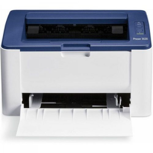 Принтер монохромный лазерный Xerox Phaser 3020 A4, 20 стр./мин, Wi-Fi b/g/n, High-Speed USB 2.0, Win
