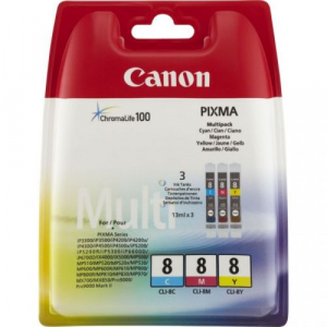 Чернильница для Canon PIXMA MP800, MP500, iP6600D, iP5200, iP5200R, iP4200 (CLI-8C) (голубой) Картридж