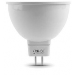 Лампа светодиодная Gauss 13536 LED Elementary MR16 GU5.3 5.5W 6500К 1/10/100
