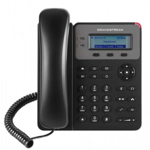 Телефон VoiceIP Grandstream GXP-1615 1xSIP аккаунт, 2xEthernet 10/100 Мб/с, LCD-дисплей 132*48 пиксе