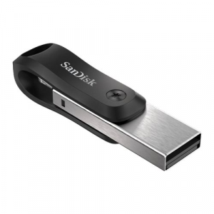 Внешний накопитель SanDisk iXpand USB Flash Drive 128Gb MFI (USB 3.0/Lightning) (SDIX30C-128G-GN6NE)