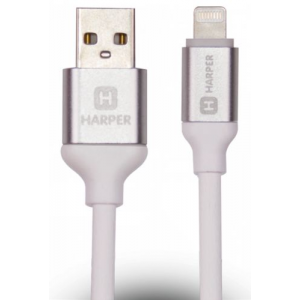 Кабель HARPER Lightning (m), USB A(m), 1.0м, [sch-530]