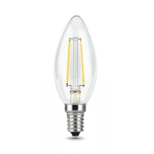 Лампа GAUSS Filament Свеча E 14 11 W 4100 K 103801211