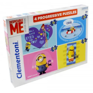 Clementoni Пазл 4 в 1 "Minions"