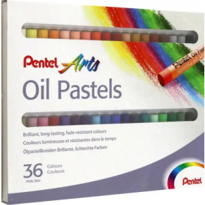 Pentel Пастель масляная "Arts Oil Pastels", 36 цветов