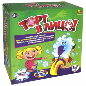 ABtoys Игра настольная. Торт в лицо