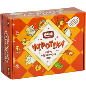 Банда умников Набор обучающих игр. Игротека 7+, 4 в 1