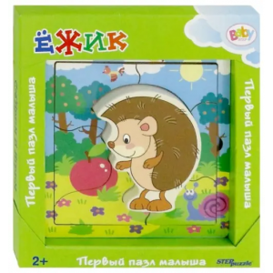 Игра из дерева "Ёжик" Степ Пазл