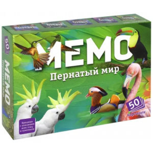 Нескучные игры Мемо. Пернатый мир