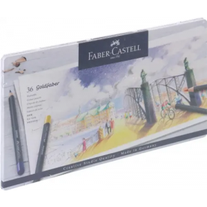 Faber-Castell Набор цветных карандашей Goldfaber 36 цветов