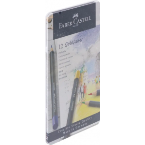Faber-Castell Набор цветных карандашей Goldfaber 12 цветов