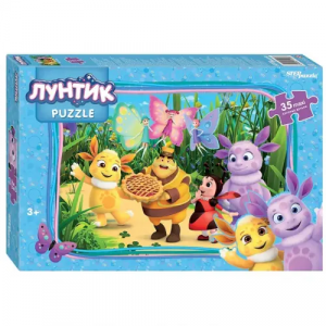 Step Puzzle Пазл MAXI Лунтик 35 элементов