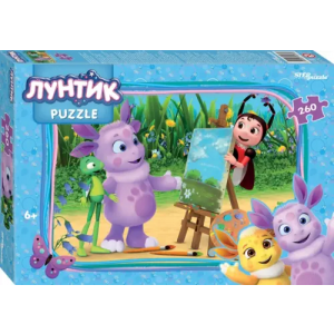 Степ Пазл Мозаика. Puzzle 260. Лунтик (new 1)