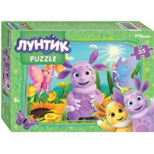 Степ Пазл Мозаика Puzzle-35 Лунтик