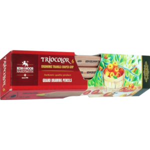 Карандаши цветные KOH-I-NOOR Triocolor 6 цветов