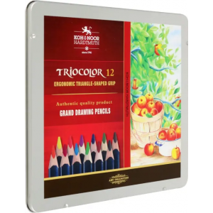 Koh-i-Noor Набор цветных карандашей Triocolor 12 цветов