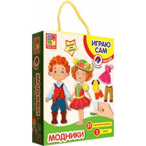 Vladi Toys Магнитная игра-одевашка "Модники"