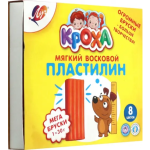 Пластилин восковой Луч