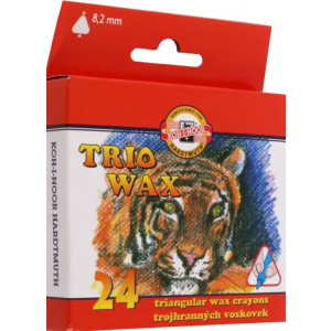 KOH-I-NOOR Восковые мелки 24 цвета