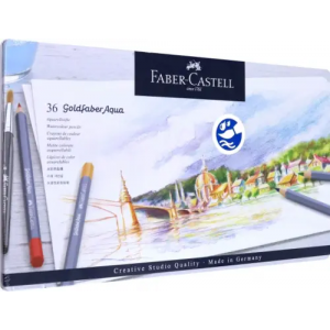 Faber-Castell Набор цветных акварельных карандашей Goldfaber Aqua 36 цветов
