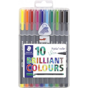 Роллер Triplus 0,4 мм, 10 цветов STAEDTLER