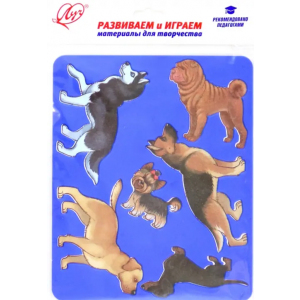Луч Трафарет "Породы собак"