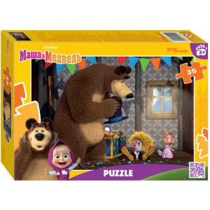 Step Puzzle Пазл "Маша и Медведь" 35 элементов