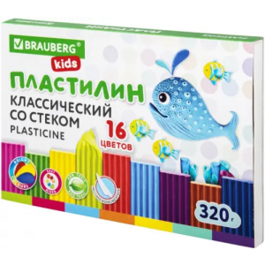 Пластилин "Сlass Master" Brauberg