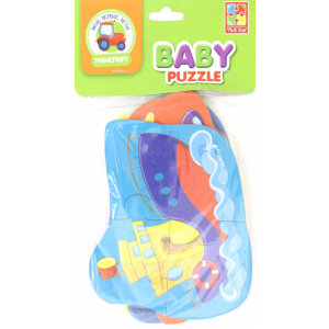 Vladi Toys Мягкие пазлы "Baby puzzle. Транспорт"
