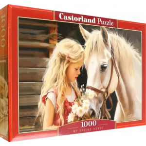 Castorland Puzzle-1000. Мой друг - лошадь