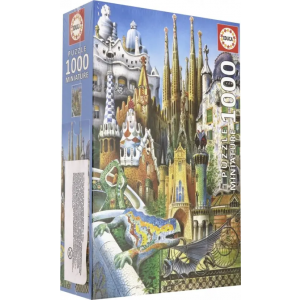 Пазл-1000 Коллаж, миниатюра Educa