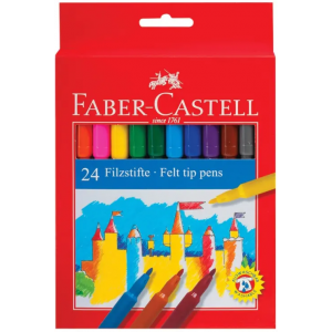 Faber Castell Фломастеры "Замок", 24 цвета