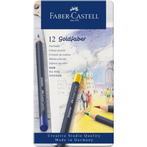 Faber-Castell Набор цветных карандашей Goldfaber 12 цветов