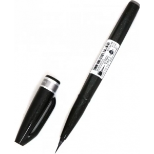 Pentel Браш пен "Brush Sign Pen Artist. Ultra Fine", серый