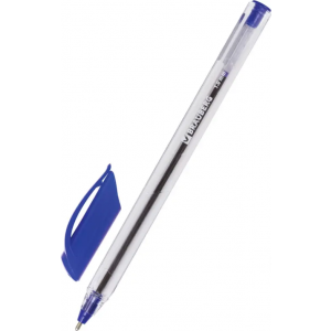 Ручка шариковая синяя масляная "Extra Glide" Brauberg