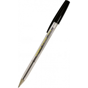 Шариковая ручка 0.7 мм черная ZEBRA