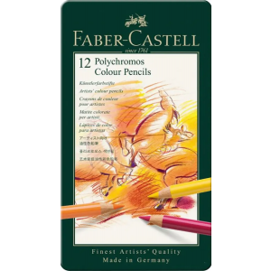 Faber-Castell Цветные карандаши Polychromos 12 цветов