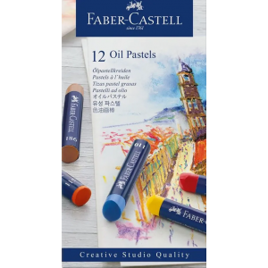 Faber Castell Пастель масляная, 12 цветов