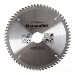 Пильный диск Hammer 205-206 CSB PL, по металлу, 190мм, 30мм, 1шт [30677]