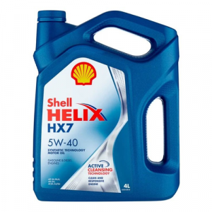 Моторное масло Shell Helix HX7 полусинтетическое