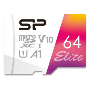 Карта памяти Silicon Power ELITE microSDXC 64GB UHS Class 1 Class 10