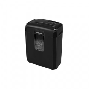 Шредер Fellowes FS-46925 MicroShred 8MC (секр.P-4)/фрагменты/8лист 14лтр скобы/пл.карты