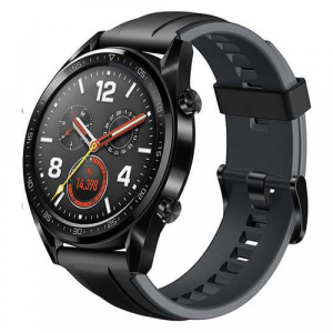 Смарт-часы Huawei Watch GT Sport FTN-B19, 46.5мм, 1.4", черный / серый [55023251]