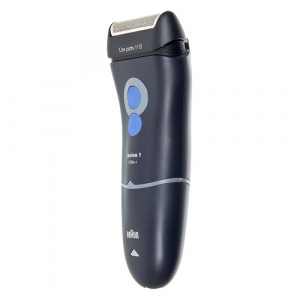 Электробритва Braun Series 1 130 S1, черный и синий