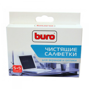 Чистящая принадлежность для ноутбука BURO Салфетки BU-W/D универсальные